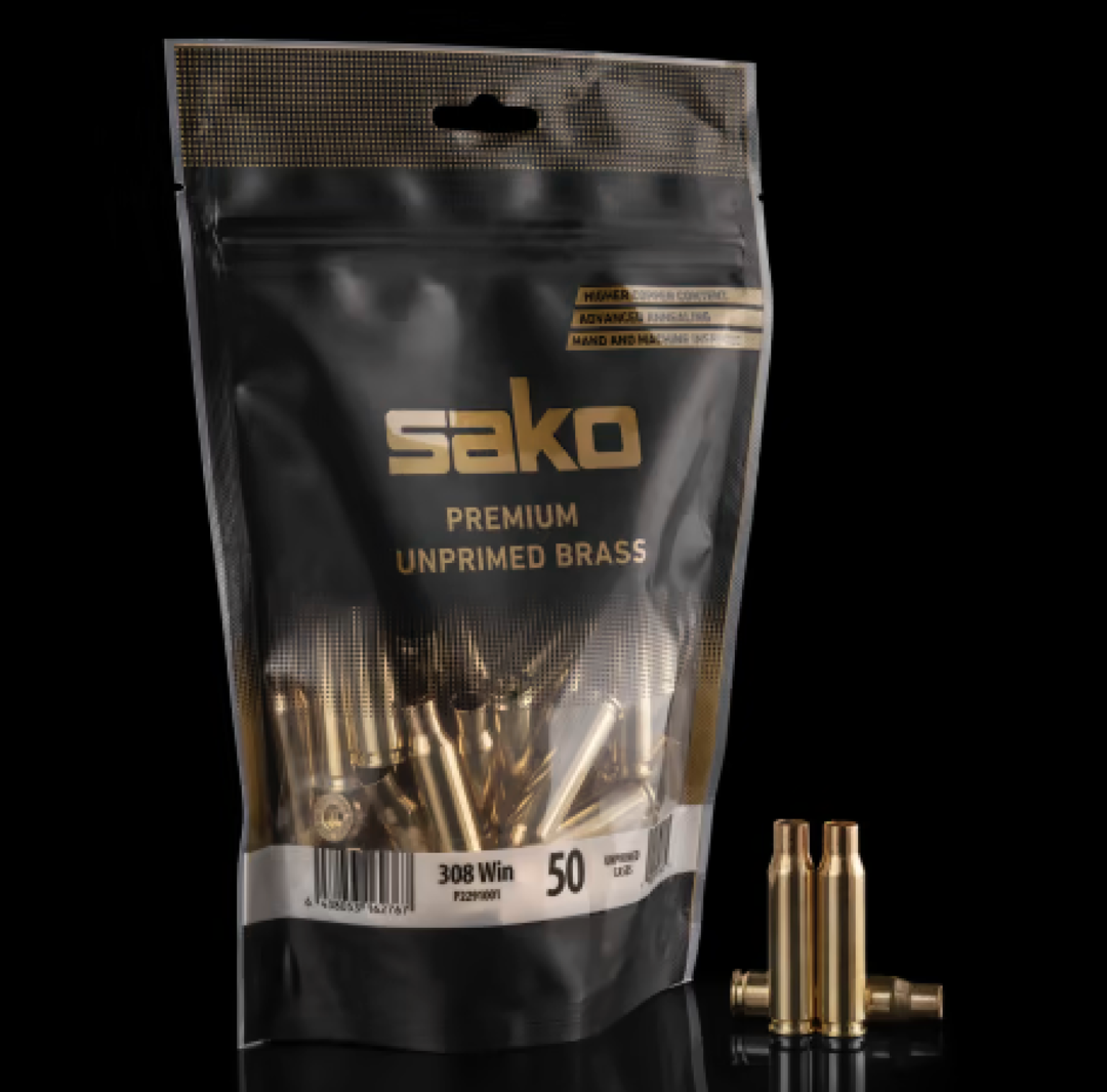 Sako Unprimed Brass 308Win x50 image 0